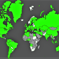 Synthetized Map of followers (from 78 green countries) + 'readers only' (white countries) who aren't followers yet = 100 countries. Feel invited to become followers on WP, FB, Twitter, G+, LinkedIn..Wanna see the white turn green, activate your friends from the white spots to become followers of this site, and together we green the world :-)